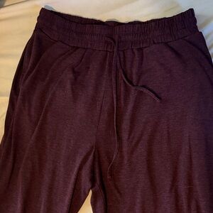 Girlfriend Collective Plum Joggers M